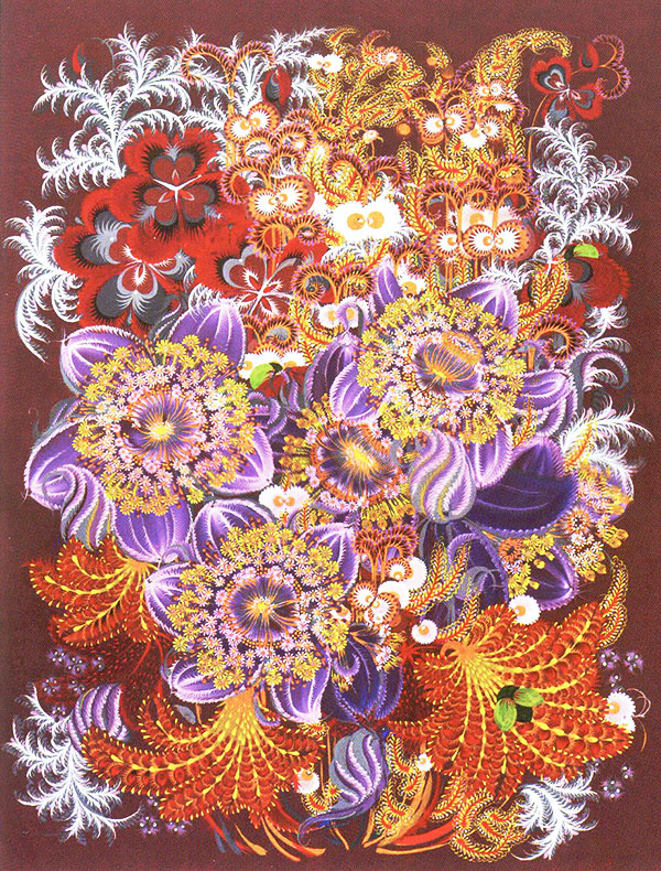 «Ласкаве проміннячко». 2008. Картон, темпера